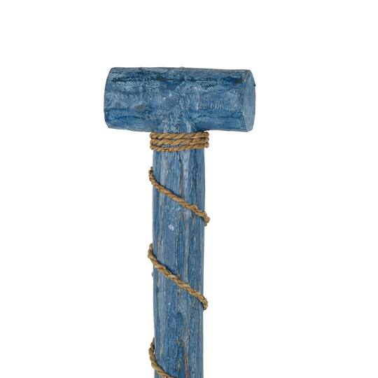 48" Blue Wood Paddle Home Wall Décor